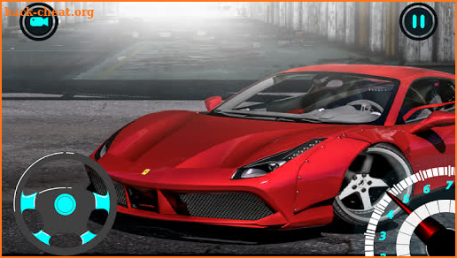 Driving Ferrari 488 - Luxury Car Simulator 2020 screenshot