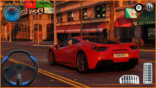 Driving Ferrari 488 V8 - Concept Car screenshot
