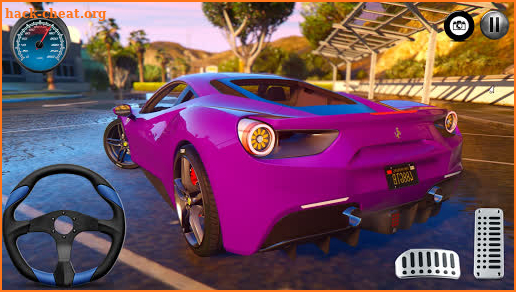 Driving Ferrari 488 V8 - Concept Car screenshot