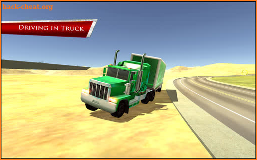 Driving in Truck screenshot