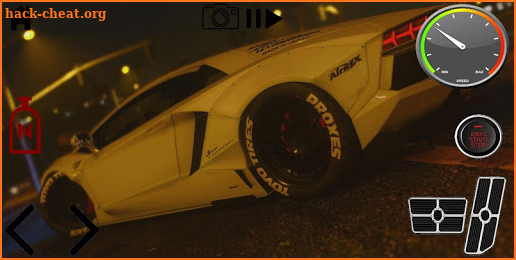 Driving Lambo Aventador Racing Simulator screenshot
