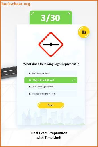 Driving License Online Tips screenshot