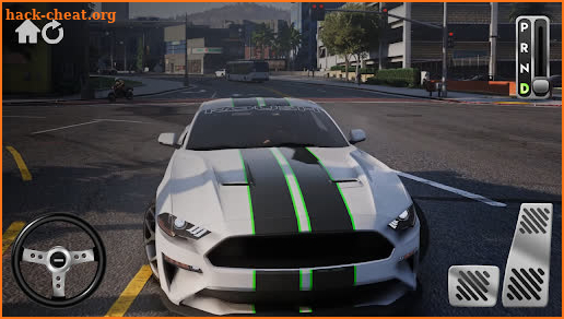 Driving Muscle Car Mustang GT screenshot
