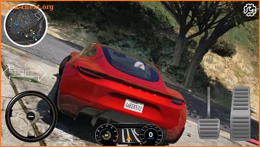 Driving School: Tesla Roadster 2020 screenshot