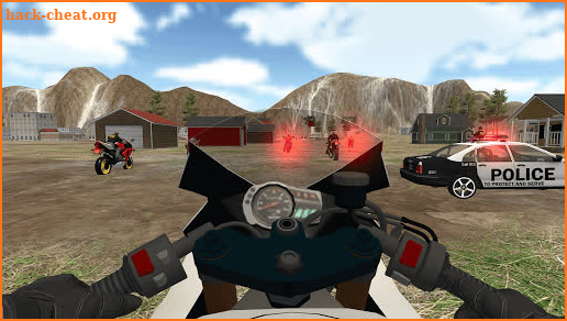 Driving Simulator 2019: Motorcycle Police Chase screenshot