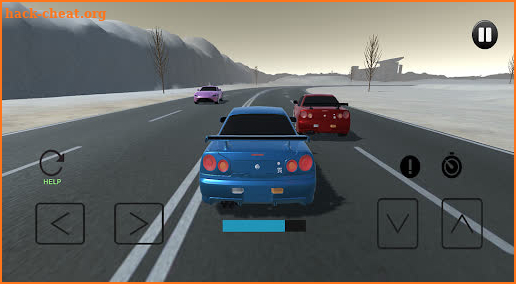 Driving Skyline R34 Drift Car screenshot