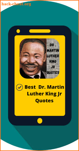 Dr.Martin Luther King Jr Quote screenshot