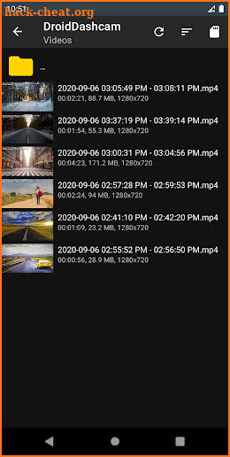 Droid Dashcam - Driving video recorder, BlackBox screenshot
