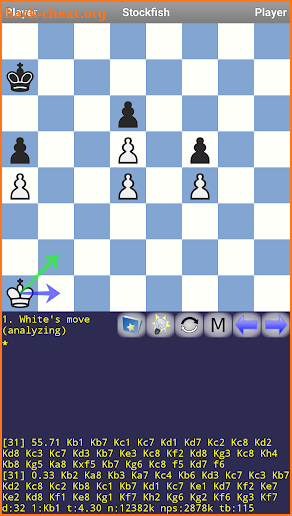 DroidFish Chess screenshot