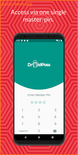 DroidPass Password Manager screenshot
