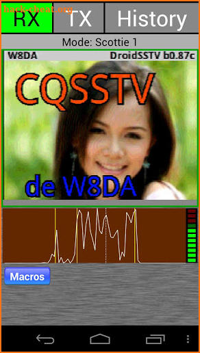 DroidSSTV - SSTV for Ham Radio screenshot