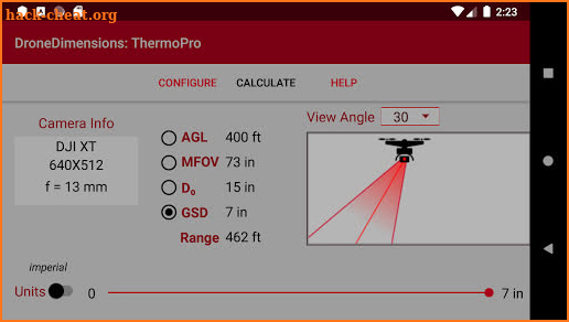 Drone Dimensions Pro: Thermal Edition screenshot