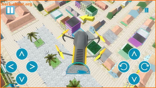 Drone lander simulator 3d screenshot