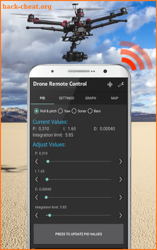 Drone Remote Control For Quadcopter screenshot