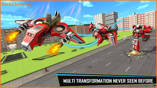 Drone Robot Car Game - Robot Transforming Games screenshot