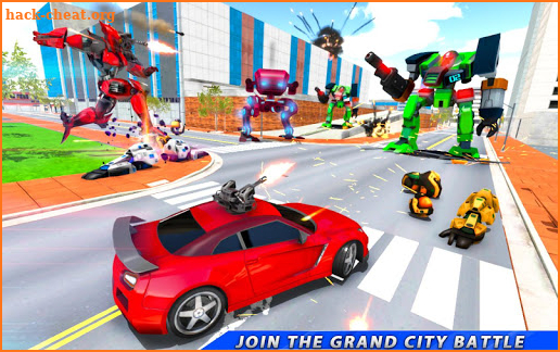 Drone Robot Car Transforming Game– Car Robot Games screenshot