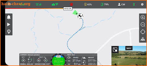 DroneSense screenshot