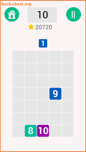 Drop 10 - Math Game screenshot
