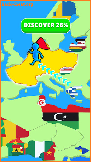 Drop Fit: World Flag Puzzle screenshot