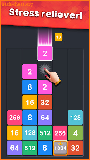 Drop Merge : Number Puzzle screenshot