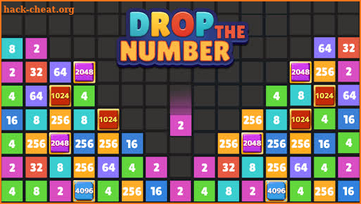 Drop the Number - Merge Game screenshot