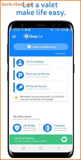 DropCar Parking & Car Care screenshot