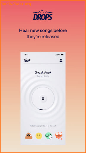 Drops: New Music First screenshot