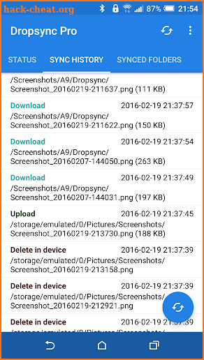 Dropsync PRO Key screenshot