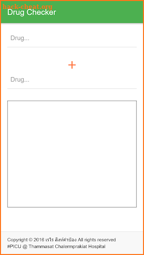Drug Compatibility Checker TUH screenshot