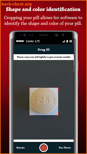 Drug ID screenshot
