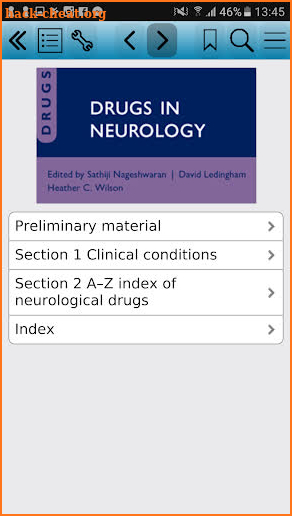 Drugs in Neurology screenshot