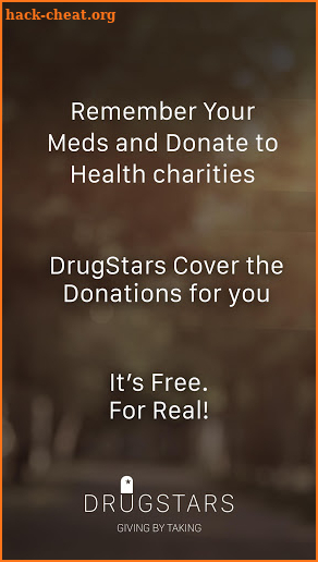 DrugStars: Pill Reminder and Patient Charity screenshot