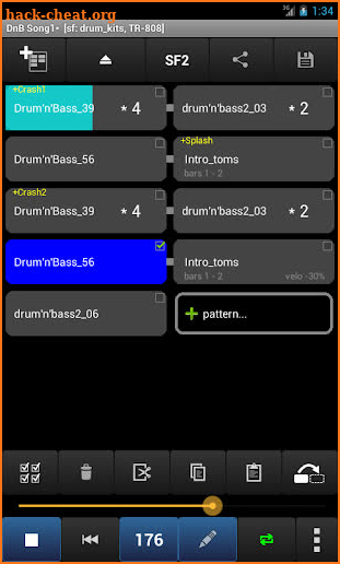 Drum Grooves Arranger screenshot