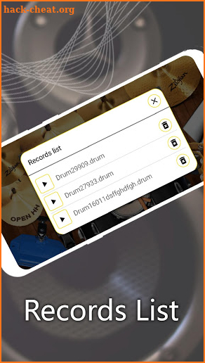Drum Music kit - including DrumMusic screenshot