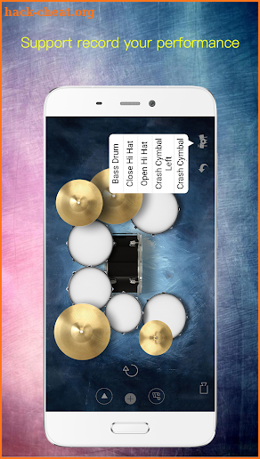 Drum Set - Real drums & beat maker free screenshot