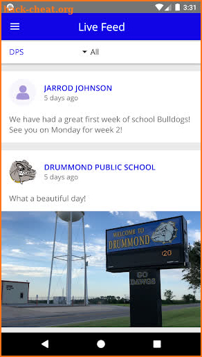 Drummond Bulldogs screenshot