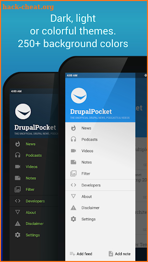 DrupalPocket screenshot