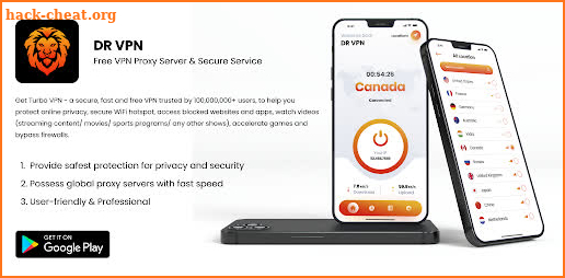Dr.VPN - Free VPN Proxy Server & Secure Service screenshot