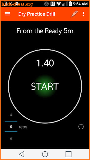 Dry Practice Drill screenshot
