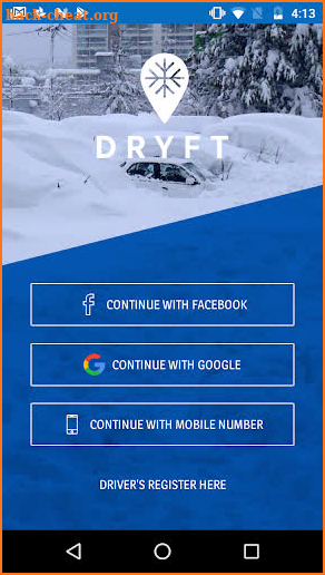 Dryft: The best On Demand Snow Removal App! screenshot
