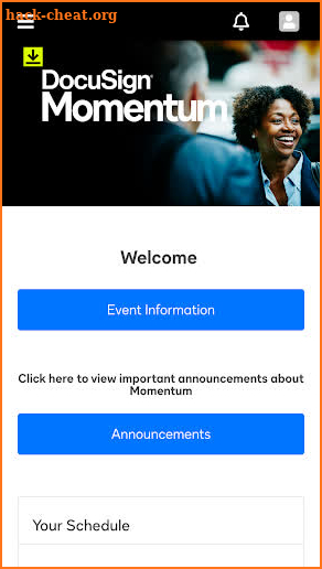 DS Events screenshot