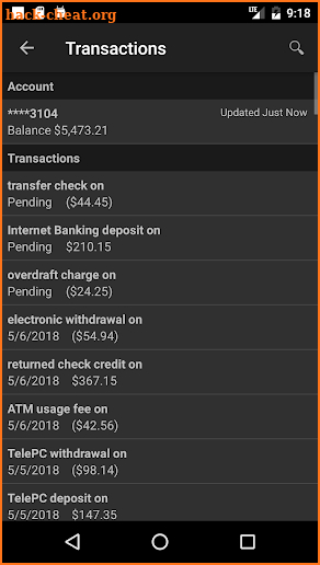 DSB Mobile Banking App screenshot