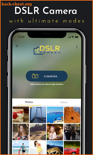 DSLR Camera : Professional Camera On Phone screenshot