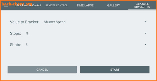 DSLR Remote Control screenshot