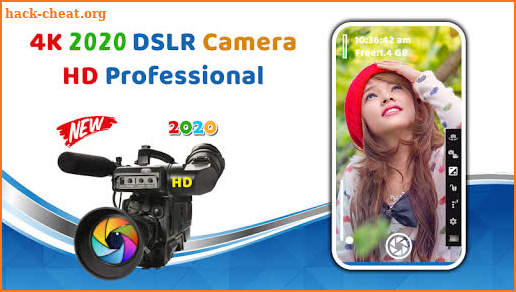DSLR Selfie Cam : DSLR PHOTO EFFECTS, 4K Camera HD screenshot