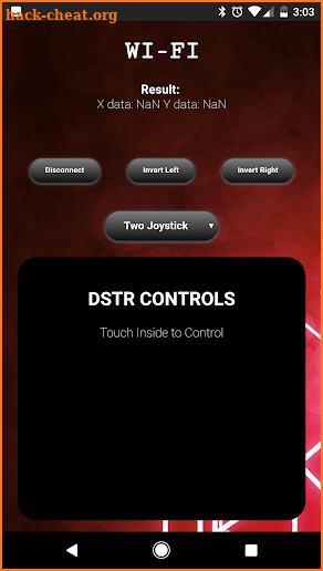 DSTR Controller screenshot