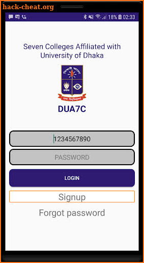DUA7C screenshot