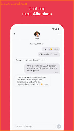 dua.com - Connect with Albanians worldwide screenshot