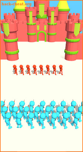 Dual Army Run - Stickman Clash screenshot