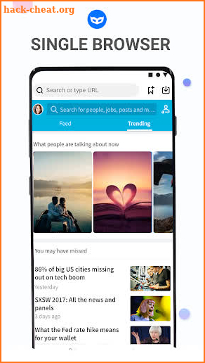 Dual Browser Split Screen: Private Browser screenshot